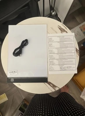Neu LED Leuchtkasten Zeichenbrett mit einstellbarer Helligkeit USB betrieben, weiß & - Bild 1 von 3