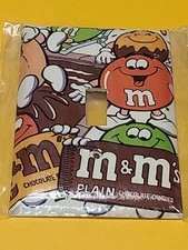 M & M'S CANDY CANDIES LIGHT SWITCH PLATE