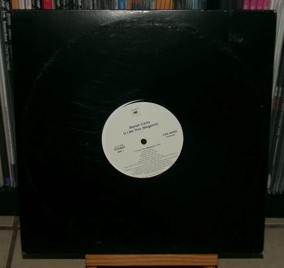 MARIAH CAREY U LIKE THIS MEGAMIX 12"PROMO RECORD HONEY DREAMLOVER FANTASY MY ALL - Image 2 of 4