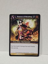 Essence Of Mending World Of Warcraft TCG Fields Of Honor Regular Common