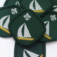 Obsolete Scouts Cub Sailing Badge Activity Patch Badges Old/New