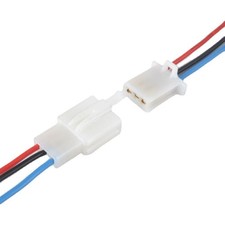 3-Pin Auto and Motorcycle Accessories Connector with Cable Male Female Plugs ...