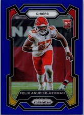 2023 Panini Prizm - Felix Anudike-Uzomah Rookie RC #349 Retail Blue SSP