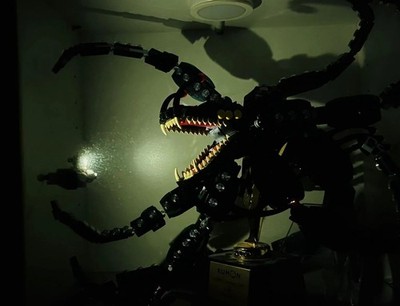 SUBNAUTICA GARGANTUAN LEVIATHAN BUILDING BLOCKS MOC MONSTER BRICKS TOY DIY KIDS.