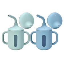 Baby Trainer Cup No Spill Sippy Cup BPA Free Food Grade Silicone 150ml Babies