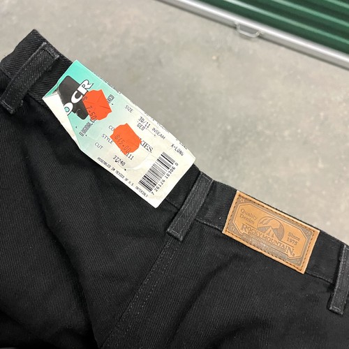 Pantalones de mezclilla vintage Rocky Mountain negros cintura alta para mujer talla 30/11 *26x36 leer - Imagen 7 de 13