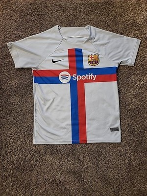 Nike FC Barcelona 2022/2023 Third Kit Youth Medium Soccer Jersey