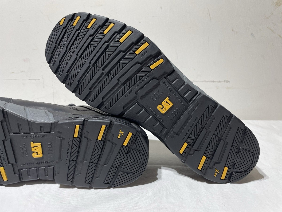 NEW Caterpillar Streamline Composite Toe Oxford Shoes Mens 13 Wide Leather Black Male Caterpillar Men main image 2