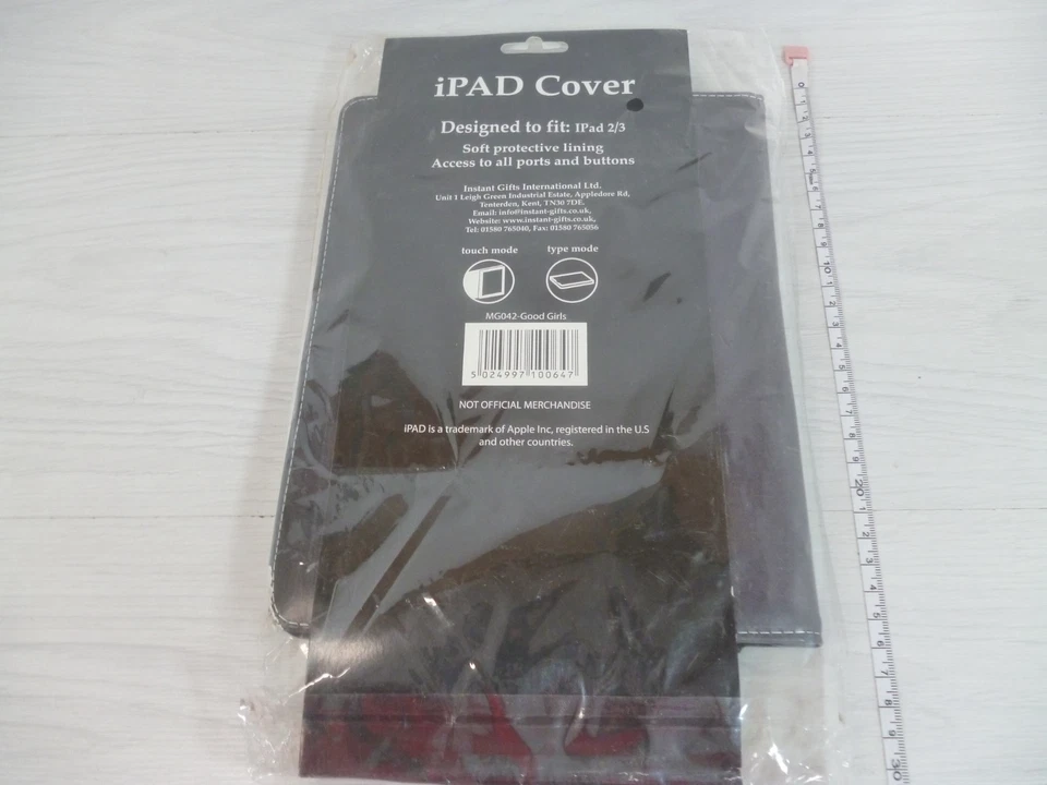 Vintage 50 Shades of Grey  iPad Cover 1st / 2nd Generation 2015-2017 New Prop - Image 4 of 4