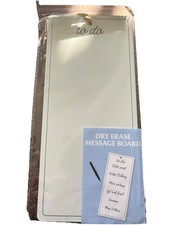 Dry Erase to Do List White Board 4”X11”, Multifunctional T1