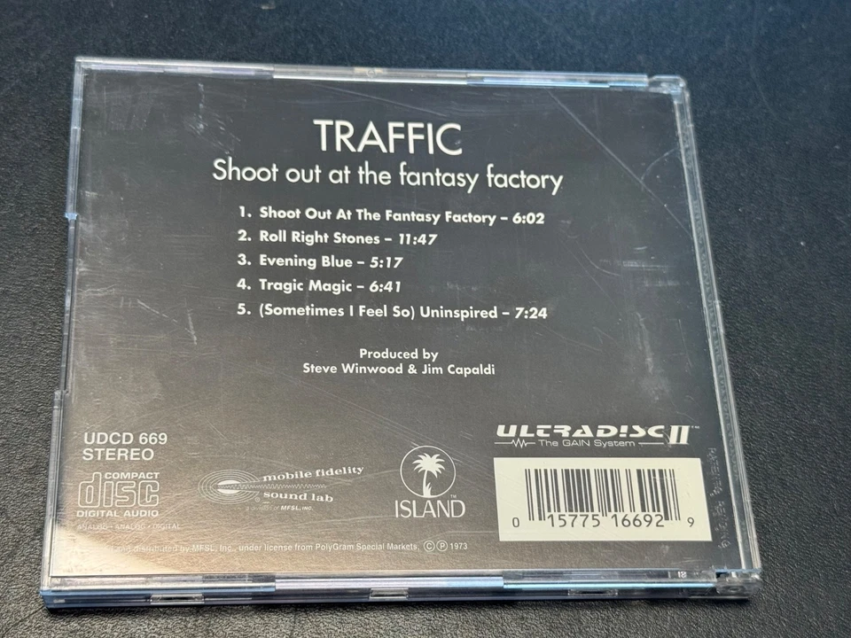 MFSL-Gold-CD: Traffic - Shoot out at the fantasy factory - UDCD 669 - Bild 2 von 3