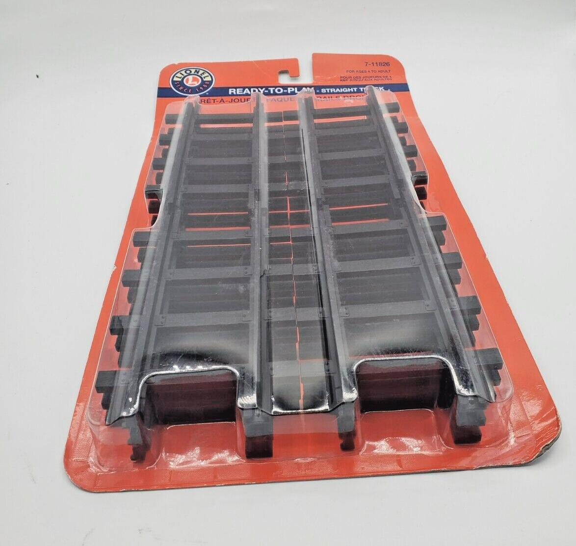 NEW Lionel Ready To Play Straight Track Train Track 12 Pieces 711826 G
