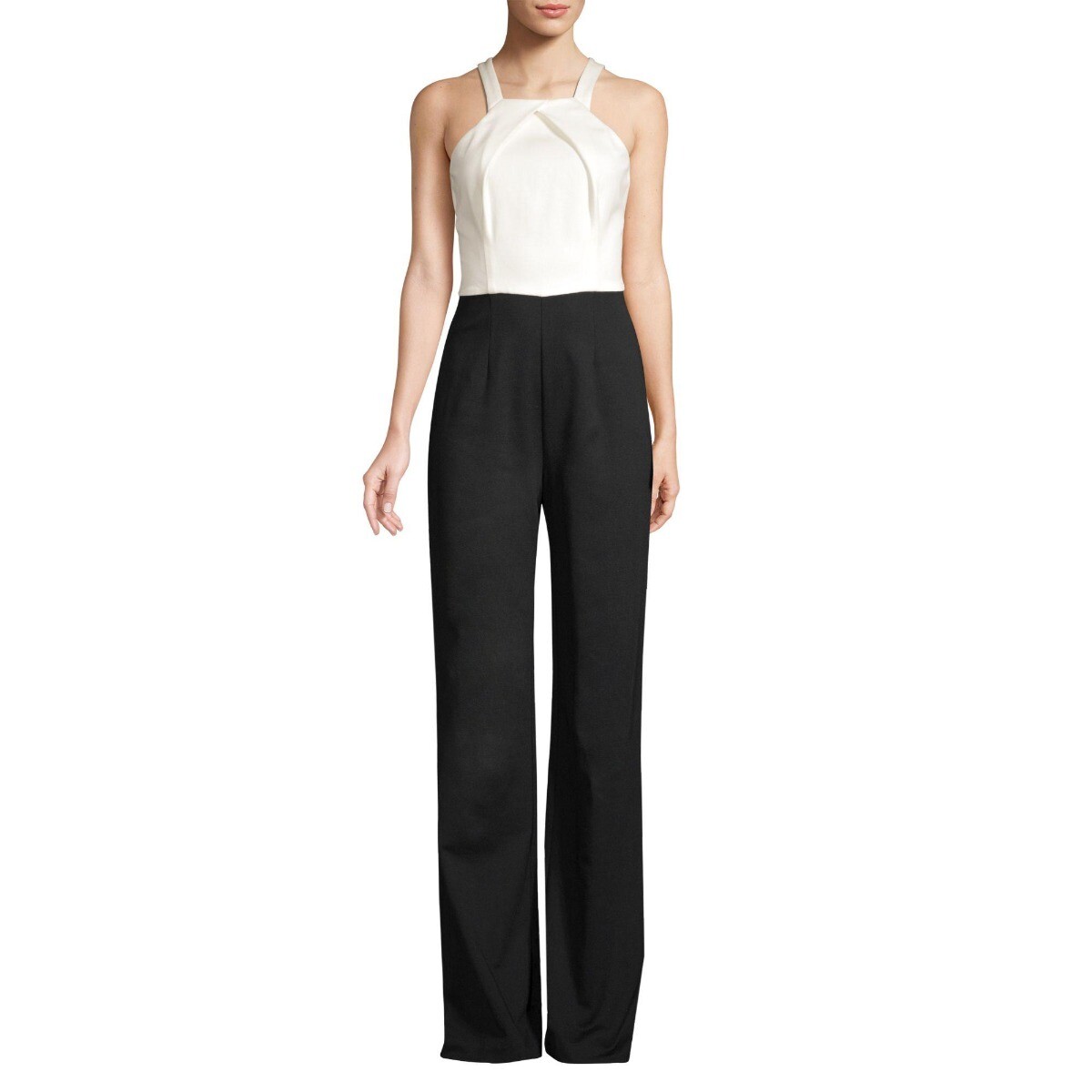 trina turk white jumpsuit