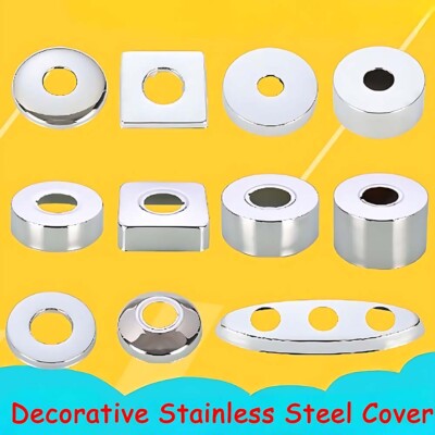 Stainless Steel Tap Accessories Valve Decorative Cover Heightened and Widened