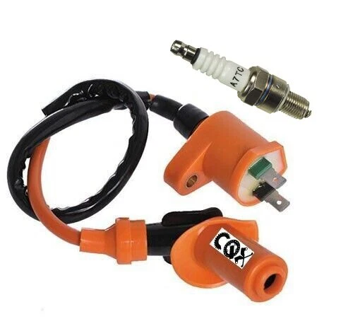 BOBINA DE ENCENDIDO + CAJA CDI + BUJÍA KAWASAKI KFX50 2007 - 2016 KFX90 2007 - 2016 Foto 2 de 4