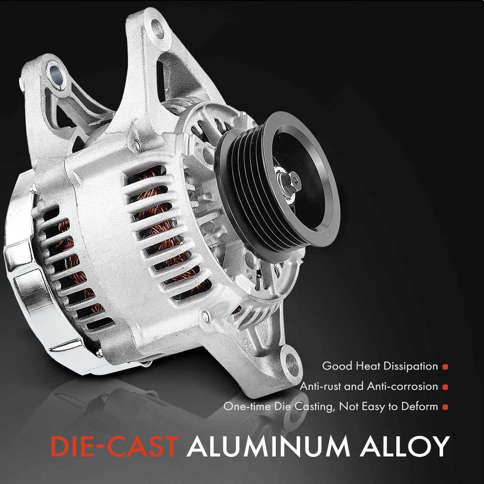 Генератор переменного тока для Chrysler Grand Voyager Dodge Caravan Plymouth 90 А 12 В CW 6-Groove - Изображение 4 из 4