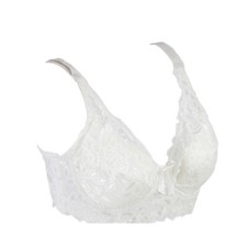 Gathered Adjustable Wire-Free Lace Bra Ultra-thin Breathable Women's Underwear