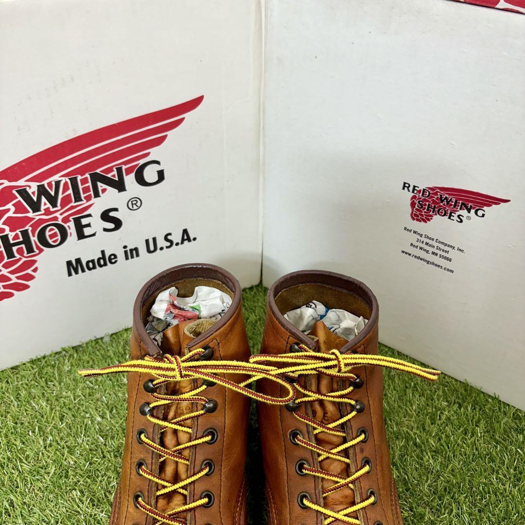 Red Wing Boots 1945 Clapton Classics US:8E Leather Brown Red Wing Boots 1945 Clapton Classics US:8E Leather Brown