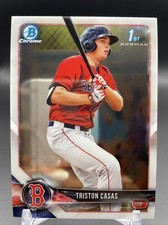 TRISTON CASAS - 2018 Bowman Chrome 1st Bowman Prospect #BDC-171 Boston Red Sox