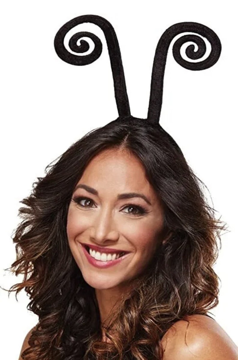 ANTENNA BUG HEADBAND CURLY COSTUME ACCESSORY Seasonal Visions NWT 