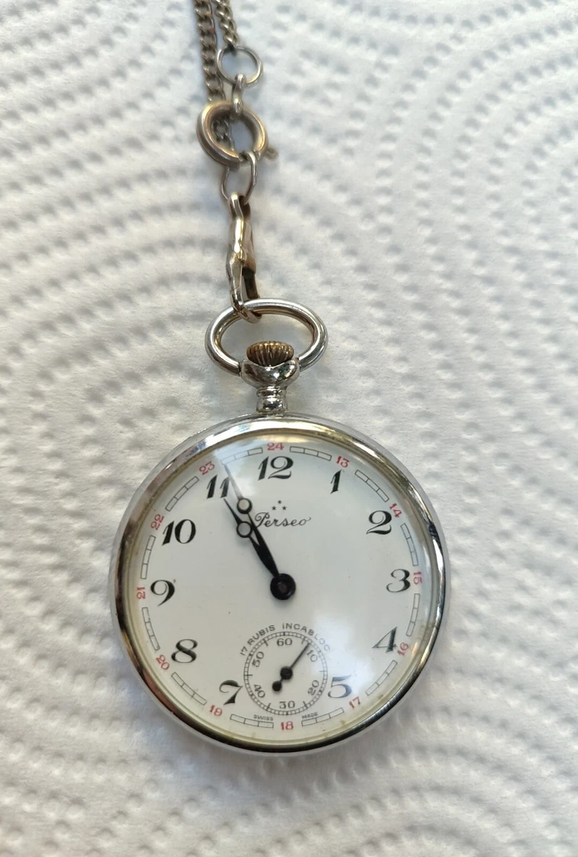 Orologio da tasca best sale perseo 17 jewels incabloc