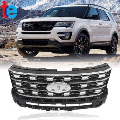 For Ford Explorer 2016 2017 Front Bumper Grille Chrome FB5Z8200AC