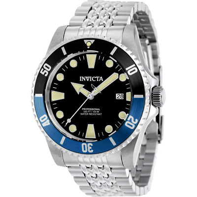 Invicta Pro Diver Black Dial Blue/Black Bezel NH35A. Auto  display picture 1