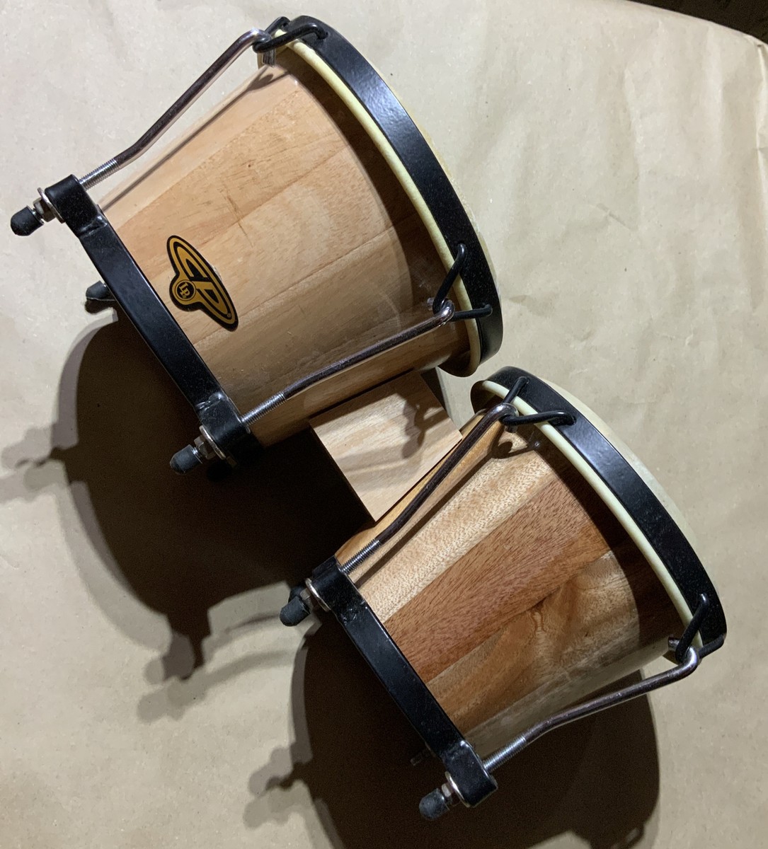 Latin Percussion LP CP221-AW Natural - Wood Bongo | eBay