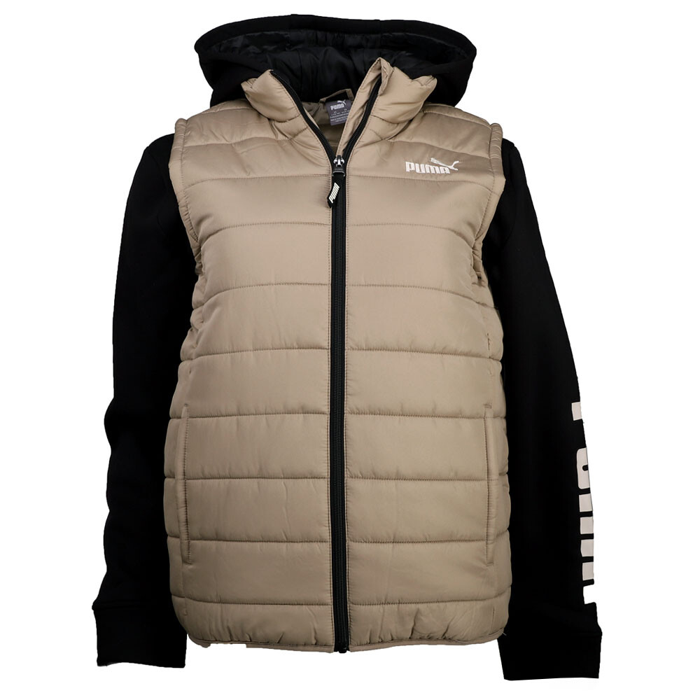 Куртка Puma Poly WovenTech Fleece 3Fer West на молнии для мальчиков, размер L, Повседневная, A