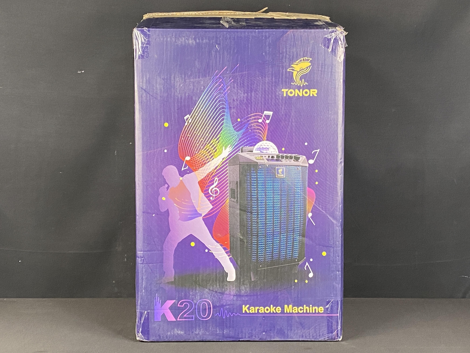 Tonor K20 Wireless Karaoke Machine PA System Portable Speaker New Open