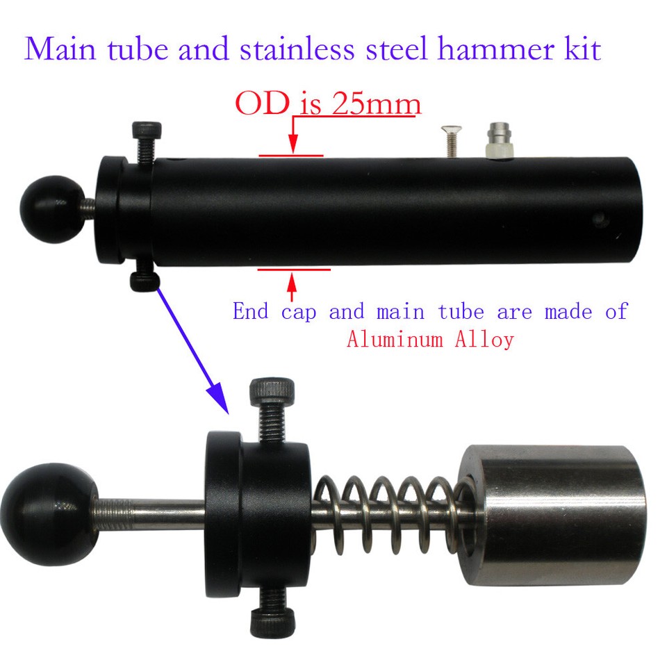 12g CO2 To PCP Conversion Kit - HPA Regulated Conversion For Crosman 1377 2240 1322 2250 Air Pistols