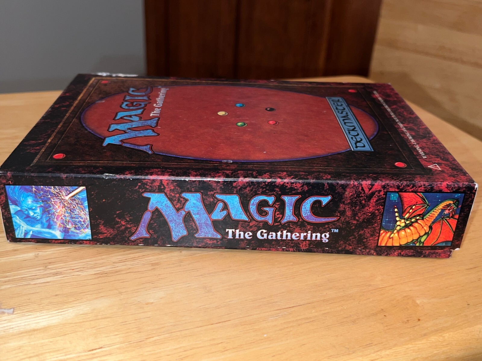 RARE 1994 MAGIC the Gathering DECKMASTER Set, Used, Tons of cards