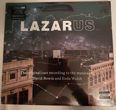 David Bowie Lazarus 3 Lp Black 2016 Sealed