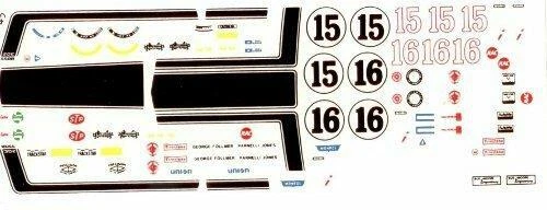 Adesivo Fred Cady 64 Pontiac Blu 1/25 Firebird - Foto 6