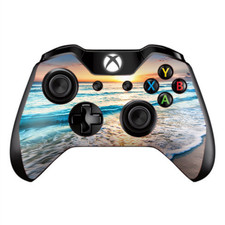 Skins Decal Wrap for Xbox One / One S Controller sunset on beach
