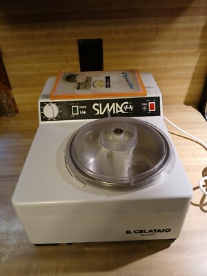 VTG Simac IL GELATAIO SUPER Ice Cream Maker Gelato Maker VTG Simac IL GELATAIO SUPER Ice Cream Maker Gelato Maker