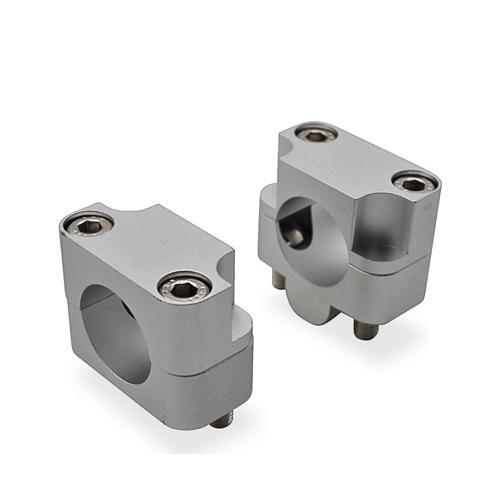 Pontet rehausse alu 28.6mm avec cales amovibles pour guidon de moto cross