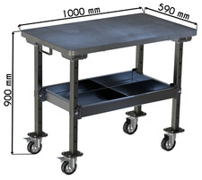 Banco da lavoro tavolo carrello tavolo saldante mobile