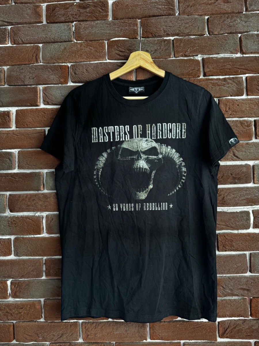 2015 Masters Of Hardcore Y2K Gabber Rave Thunderdome M Black - Main Image