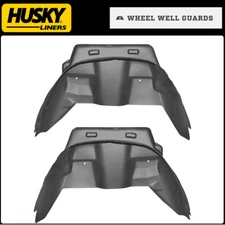 Husky Liners Black Rear Wheel Well Guards for 2019-2025 Ram 1500 New Body Style
