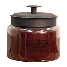 Crossroads Buttered Maple Syrup Jar Candle 48oz Red