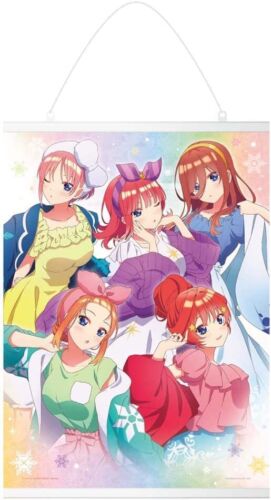 Ichiban Kuji Quintessential Quintuplets Last One Prize Tapestry Scroll Poster - Foto 1 di 1
