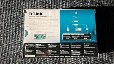 D-Link - DGE-528T Low Profile Netzwerk Gigabit Desktop PCI Adapter OVP NEU