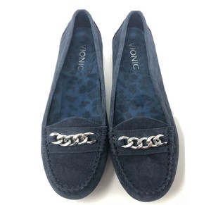 sapato camurça azul