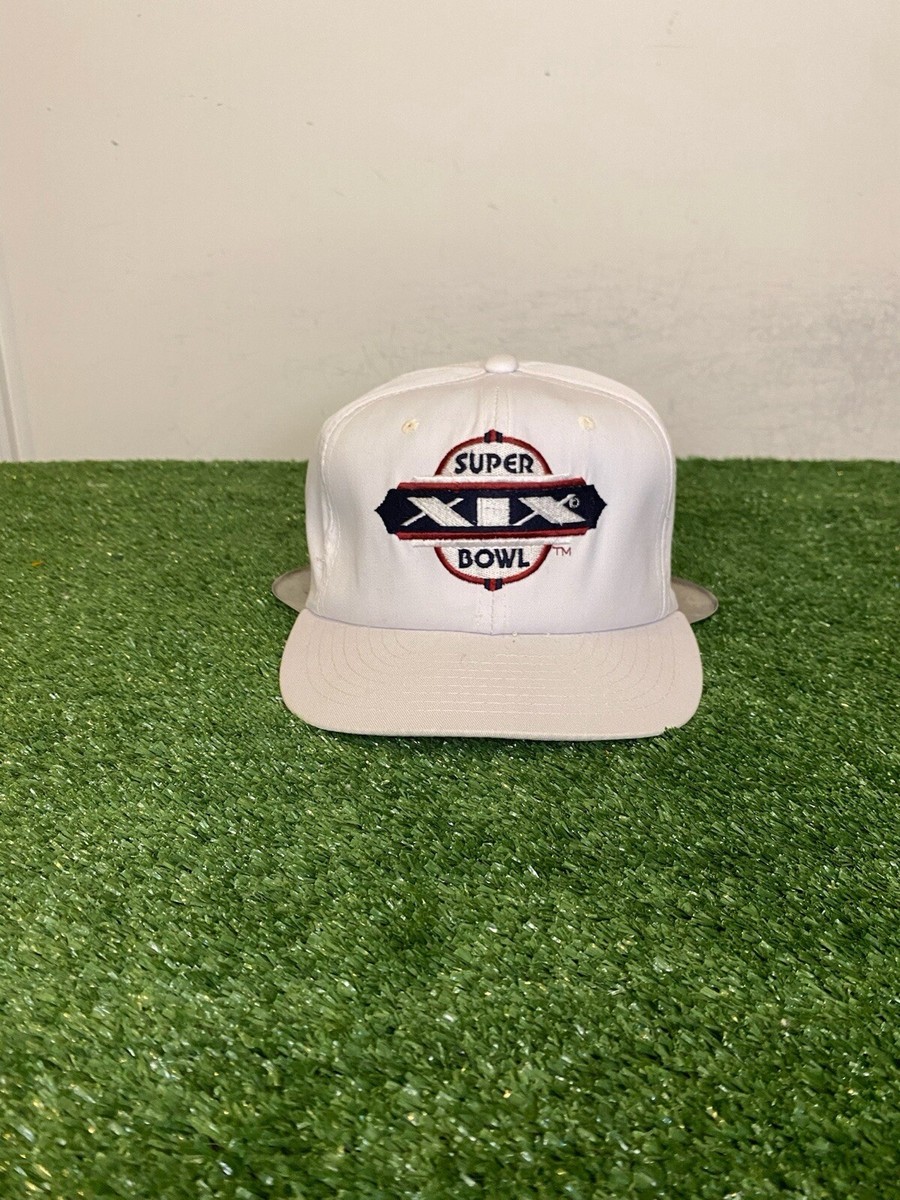 Vintage Super Bowl XIX hat cap snap back Sports Specialties white