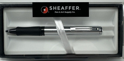 Sheaffer Award Crome Ball Point Pen Blk Ink W/ Gift Box N2919051