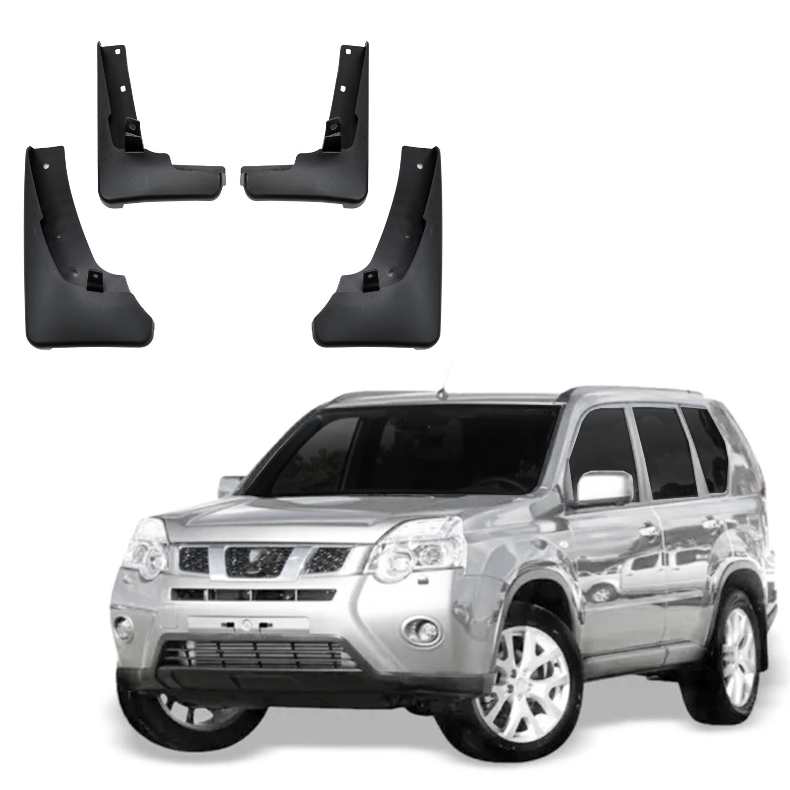 Bavettes Nissan X-Trail T31 pour stopper les impacts de gravillons
