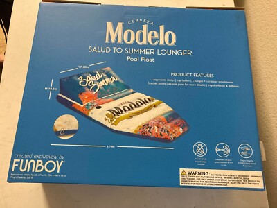 Modelo ''Salud to Summer'' Adult Size Pool Float by Funboy Offical Promo Gear