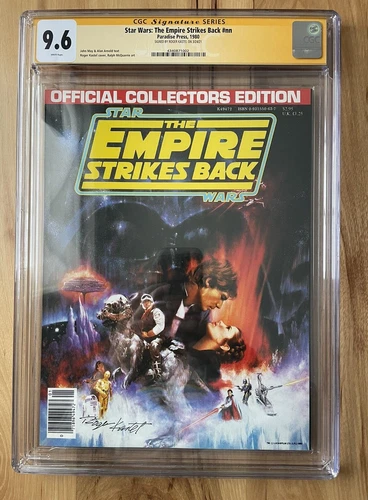 Star Wars: The Empire Strikes Back 1980 CGC SS 9.6 SIGNED ROGER KASTEL Boba Fett