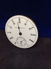 elgin pocket watch for parts or repair Grade 582 With Rare 24 Hour Dial